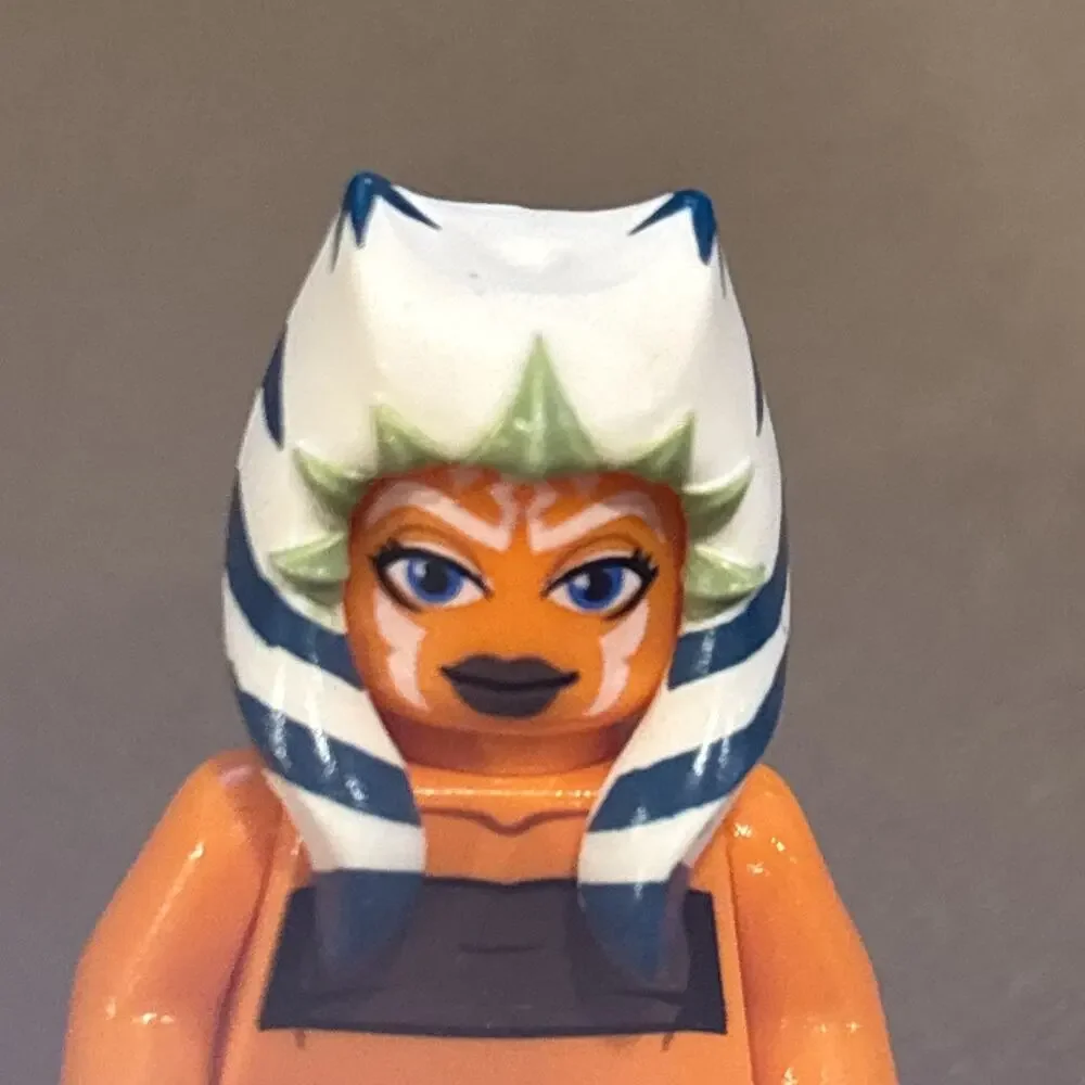 Lego Ahsoka Tano (Padawan) Minifigure Tube Top & Belt Star Wars #sw0192